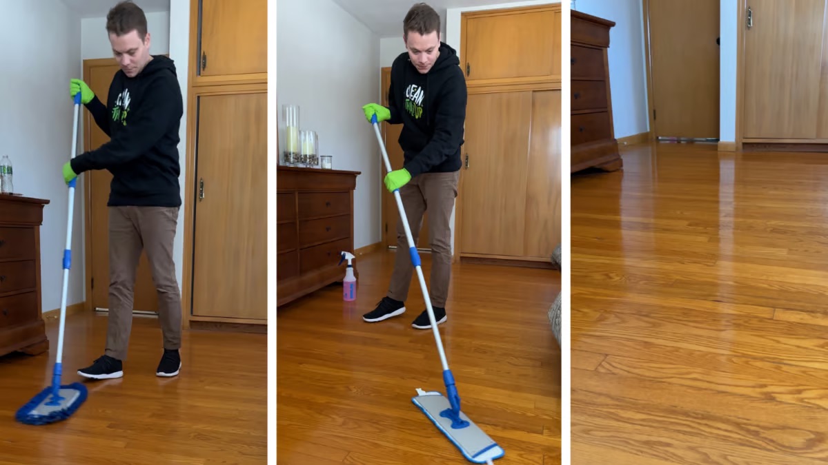 The best way to mop hardwood floors: 5 tips from the pros