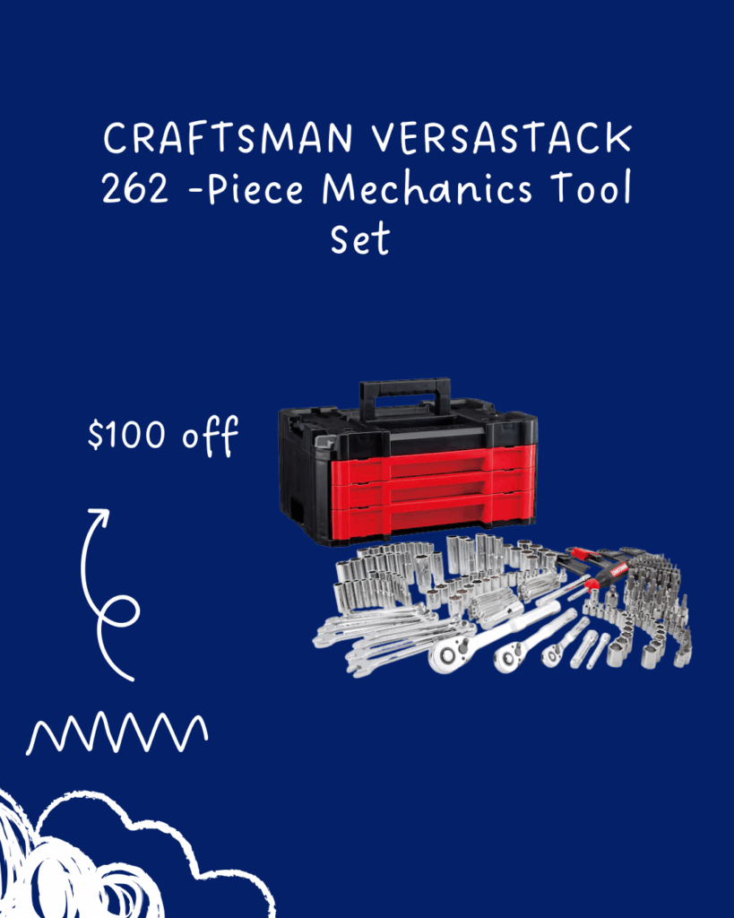 Craftsman tool set $100 off